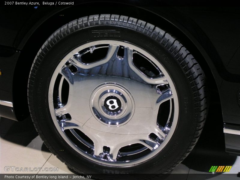 2007 Bentley Azure in Beluga/Cotswold Pinstripe / Cotswold /Beluga/Burr Walnut Veneer, Wheel - 2007 Bentley Azure 