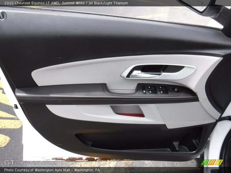 Summit White / Jet Black/Light Titanium 2010 Chevrolet Equinox LT AWD