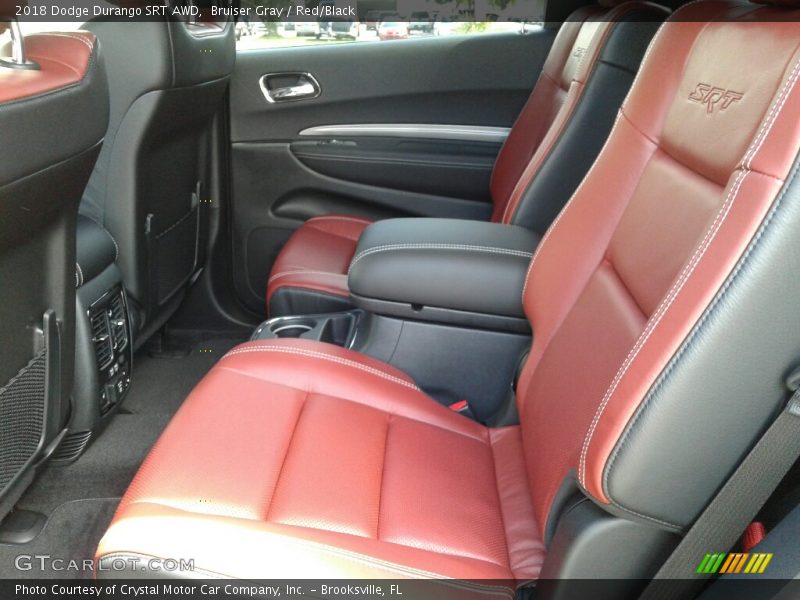 Rear Seat of 2018 Durango SRT AWD
