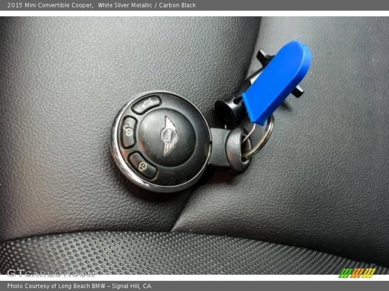 White Silver Metallic / Carbon Black 2015 Mini Convertible Cooper