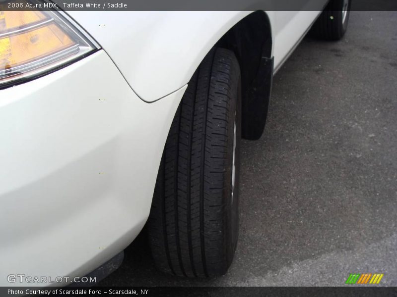 Taffeta White / Saddle 2006 Acura MDX