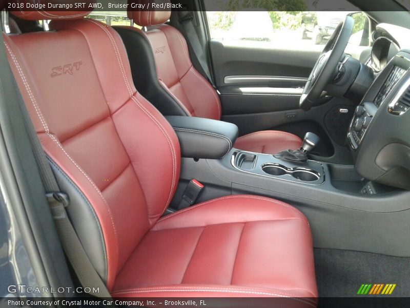 Front Seat of 2018 Durango SRT AWD