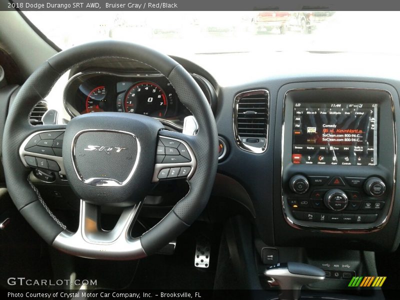 Dashboard of 2018 Durango SRT AWD