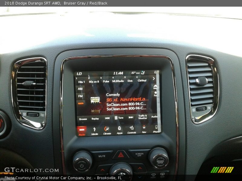 Controls of 2018 Durango SRT AWD