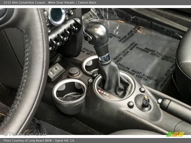 White Silver Metallic / Carbon Black 2015 Mini Convertible Cooper