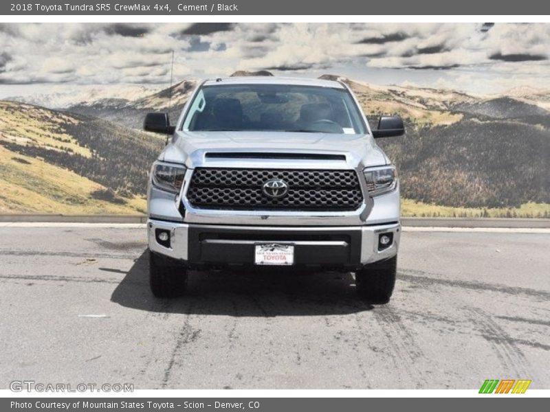 Cement / Black 2018 Toyota Tundra SR5 CrewMax 4x4