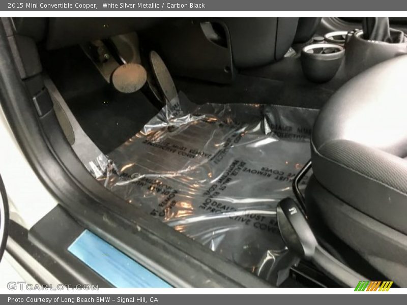 White Silver Metallic / Carbon Black 2015 Mini Convertible Cooper