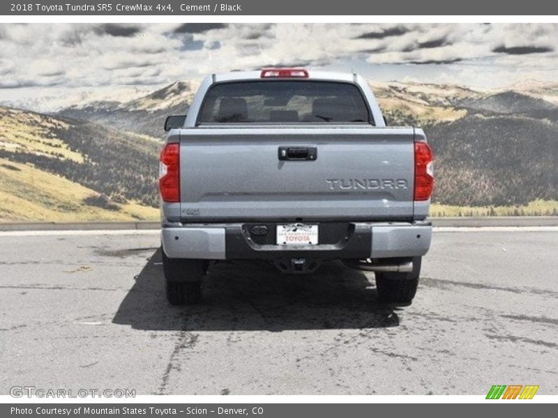 Cement / Black 2018 Toyota Tundra SR5 CrewMax 4x4