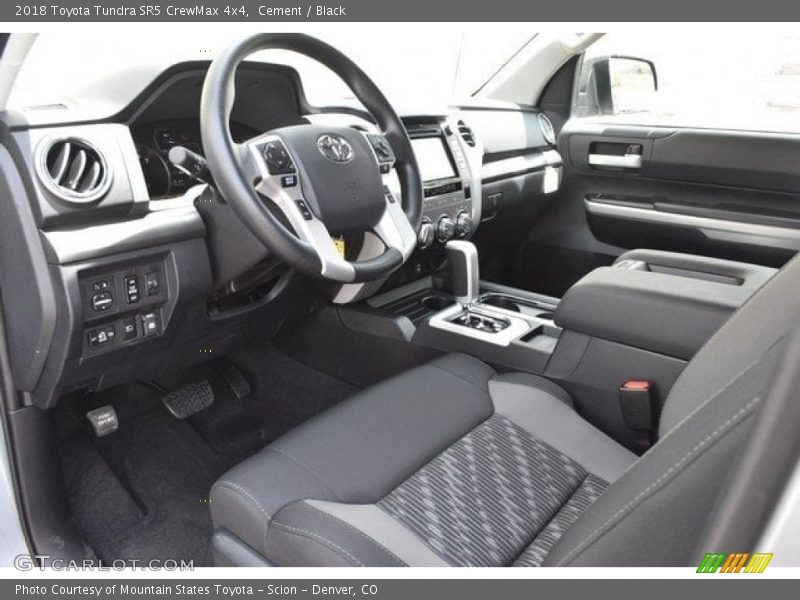 Cement / Black 2018 Toyota Tundra SR5 CrewMax 4x4