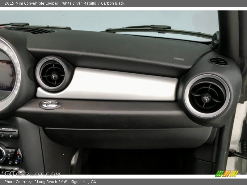 White Silver Metallic / Carbon Black 2015 Mini Convertible Cooper