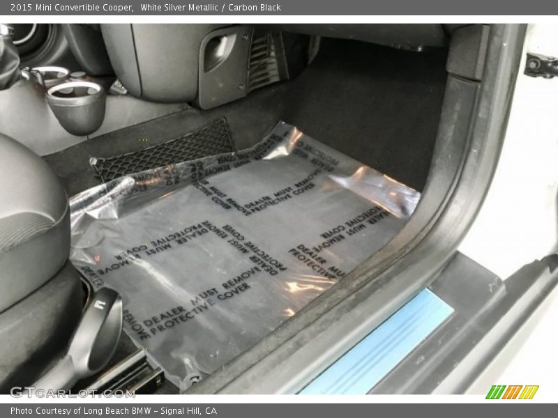 White Silver Metallic / Carbon Black 2015 Mini Convertible Cooper