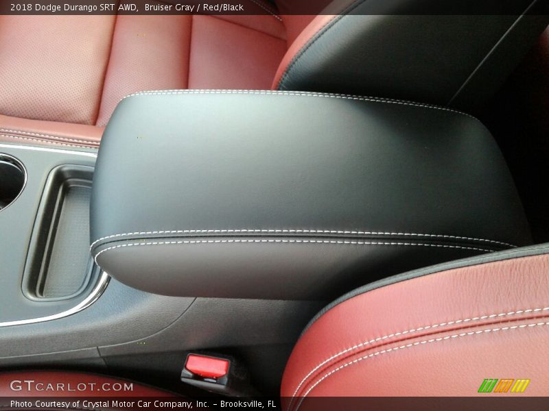 Bruiser Gray / Red/Black 2018 Dodge Durango SRT AWD