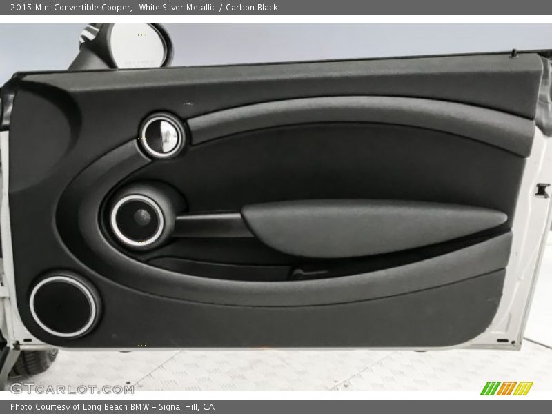 White Silver Metallic / Carbon Black 2015 Mini Convertible Cooper