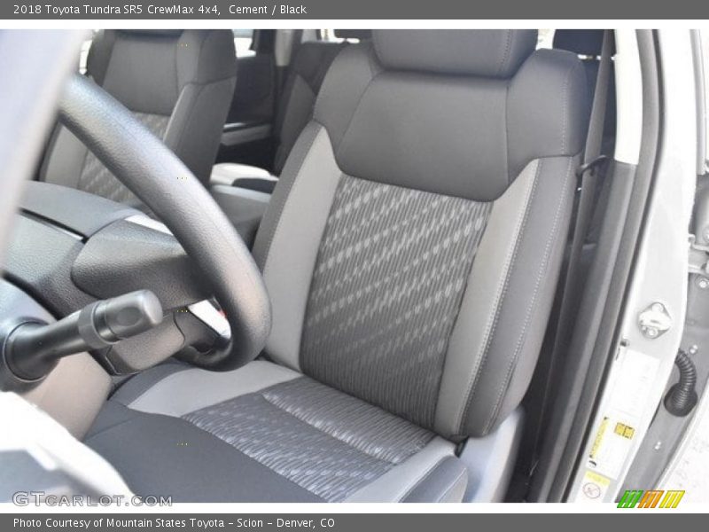 Cement / Black 2018 Toyota Tundra SR5 CrewMax 4x4