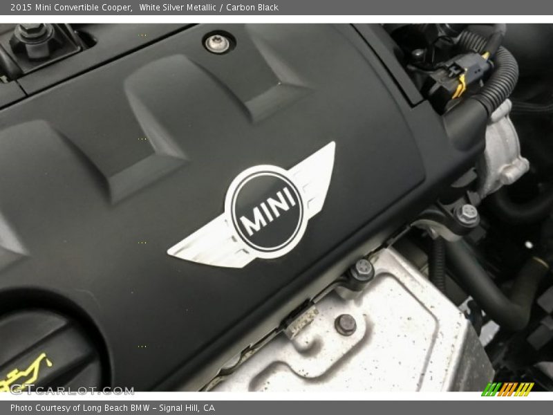 White Silver Metallic / Carbon Black 2015 Mini Convertible Cooper
