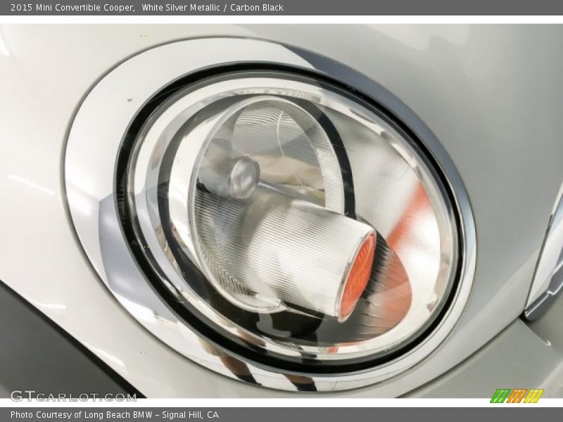 White Silver Metallic / Carbon Black 2015 Mini Convertible Cooper