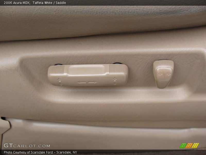 Taffeta White / Saddle 2006 Acura MDX
