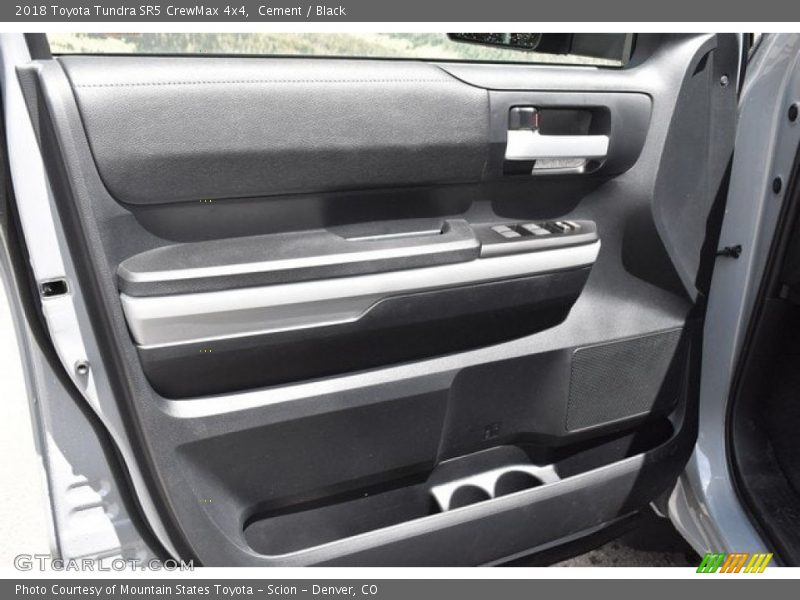 Cement / Black 2018 Toyota Tundra SR5 CrewMax 4x4