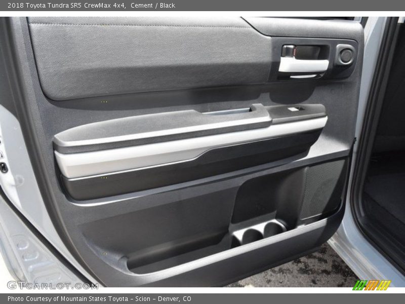 Cement / Black 2018 Toyota Tundra SR5 CrewMax 4x4