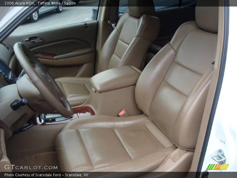 Taffeta White / Saddle 2006 Acura MDX