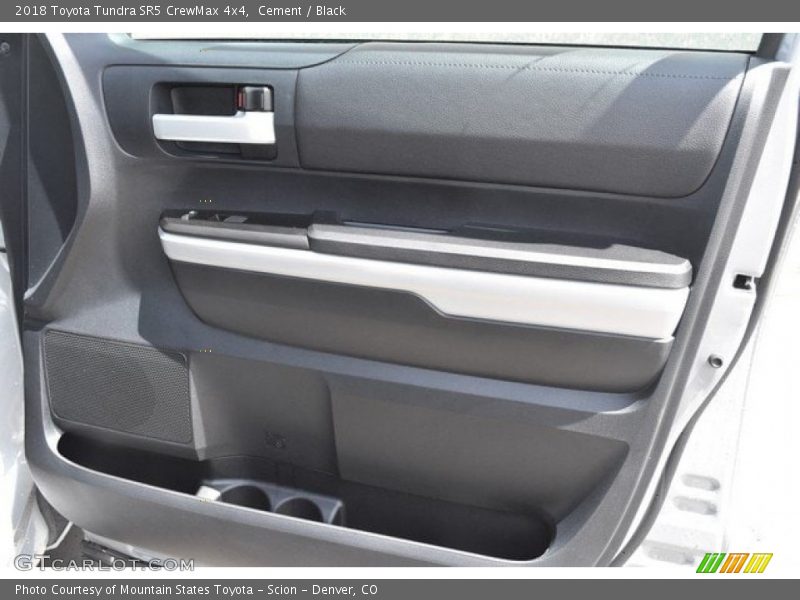 Cement / Black 2018 Toyota Tundra SR5 CrewMax 4x4