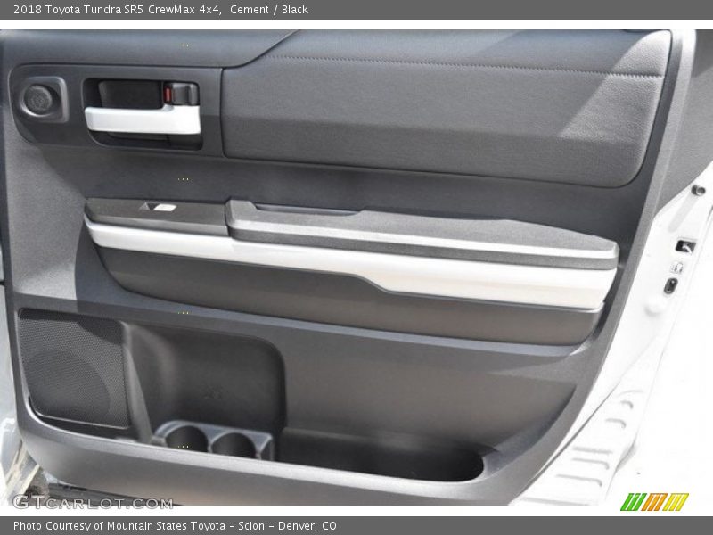 Cement / Black 2018 Toyota Tundra SR5 CrewMax 4x4