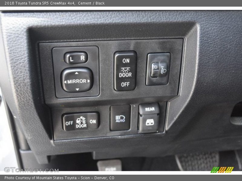 Cement / Black 2018 Toyota Tundra SR5 CrewMax 4x4