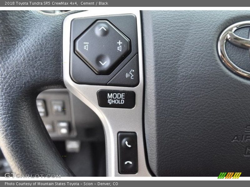 Cement / Black 2018 Toyota Tundra SR5 CrewMax 4x4