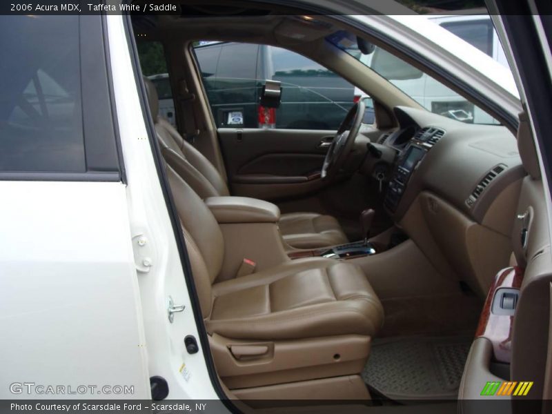 Taffeta White / Saddle 2006 Acura MDX