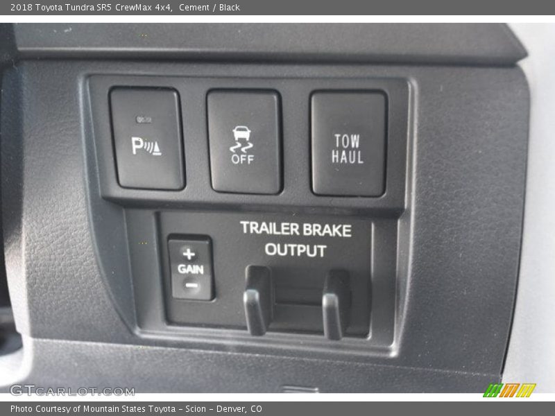 Cement / Black 2018 Toyota Tundra SR5 CrewMax 4x4