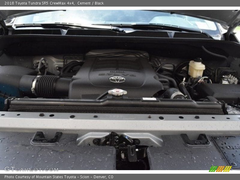 Cement / Black 2018 Toyota Tundra SR5 CrewMax 4x4
