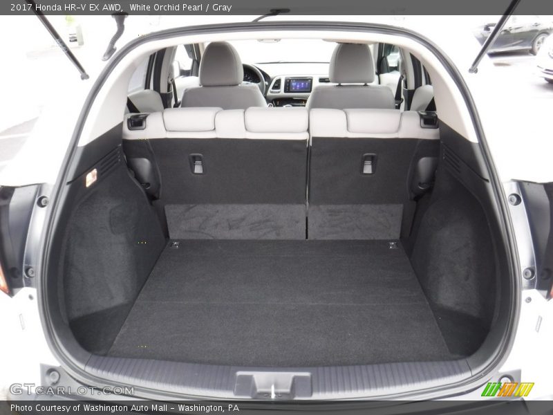 White Orchid Pearl / Gray 2017 Honda HR-V EX AWD
