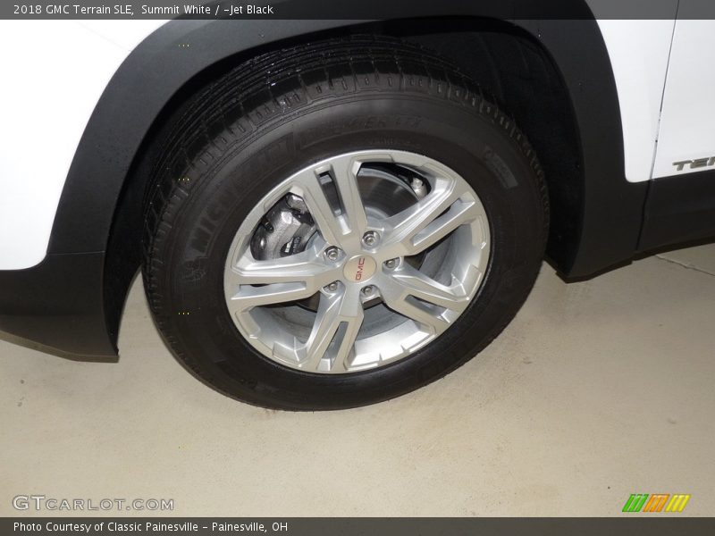 Summit White / ­Jet Black 2018 GMC Terrain SLE