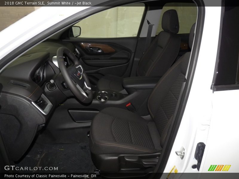 Summit White / ­Jet Black 2018 GMC Terrain SLE