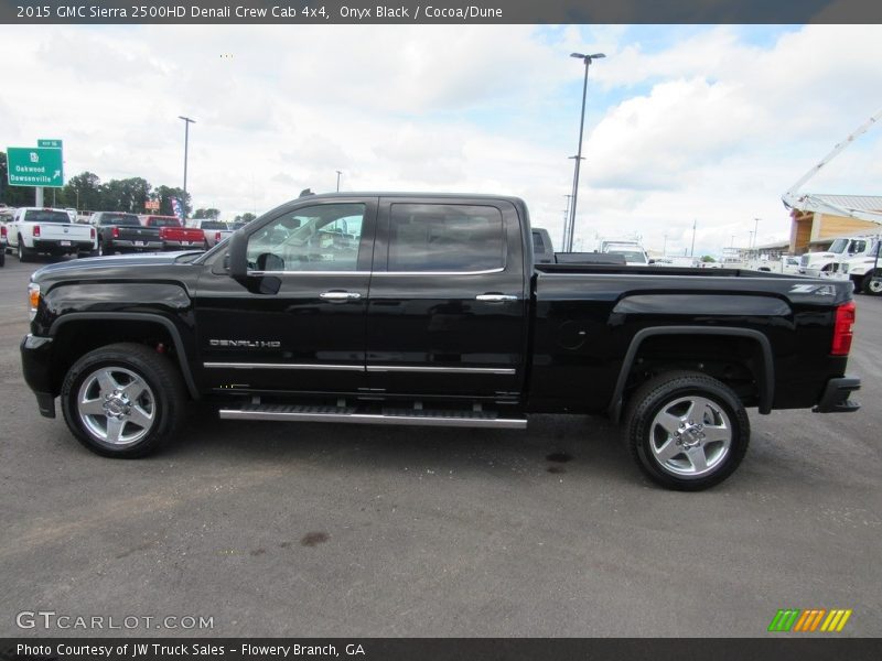 Onyx Black / Cocoa/Dune 2015 GMC Sierra 2500HD Denali Crew Cab 4x4