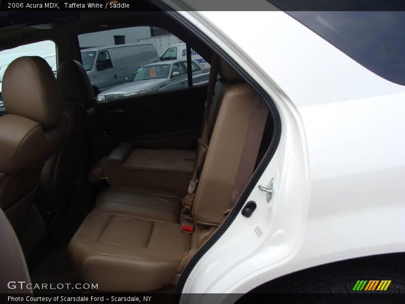Taffeta White / Saddle 2006 Acura MDX
