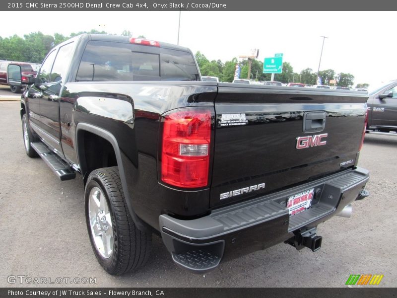 Onyx Black / Cocoa/Dune 2015 GMC Sierra 2500HD Denali Crew Cab 4x4