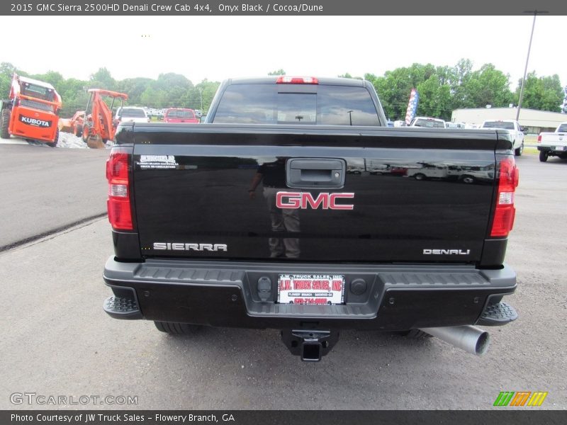 Onyx Black / Cocoa/Dune 2015 GMC Sierra 2500HD Denali Crew Cab 4x4
