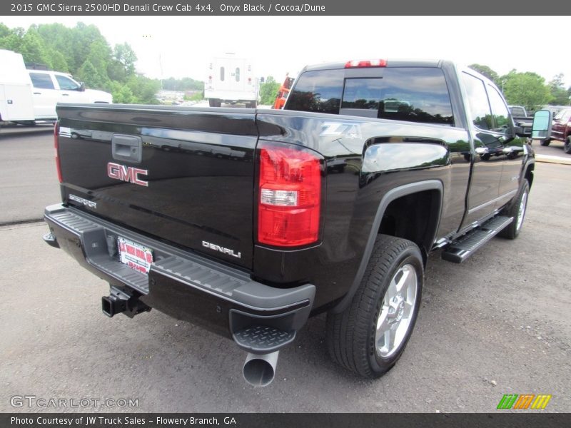 Onyx Black / Cocoa/Dune 2015 GMC Sierra 2500HD Denali Crew Cab 4x4