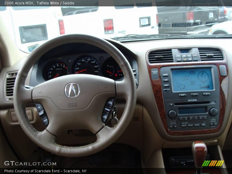 Taffeta White / Saddle 2006 Acura MDX