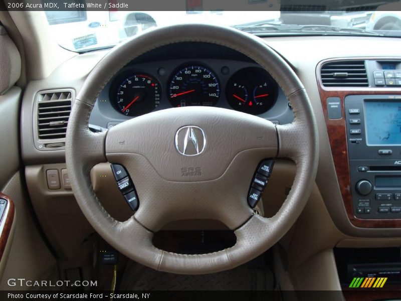 Taffeta White / Saddle 2006 Acura MDX