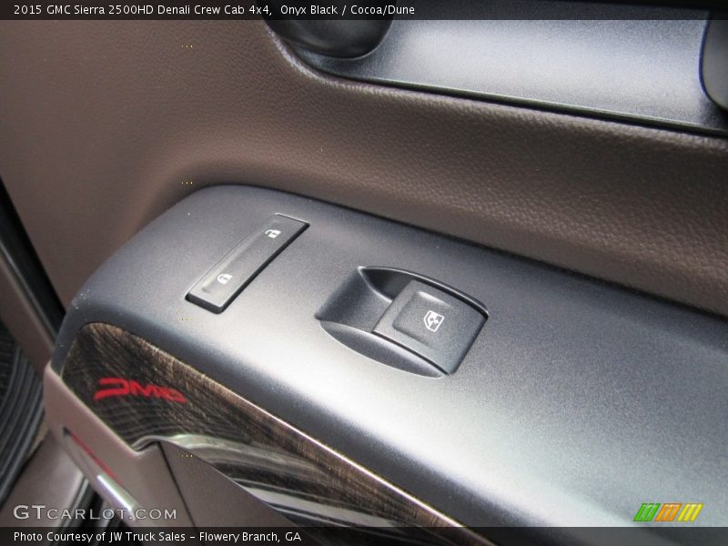 Onyx Black / Cocoa/Dune 2015 GMC Sierra 2500HD Denali Crew Cab 4x4