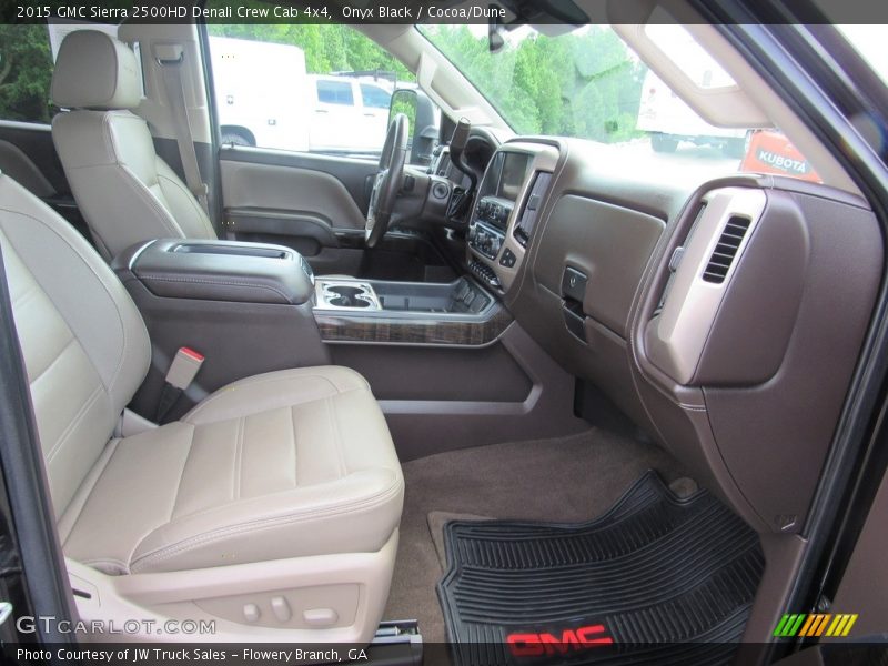 Onyx Black / Cocoa/Dune 2015 GMC Sierra 2500HD Denali Crew Cab 4x4