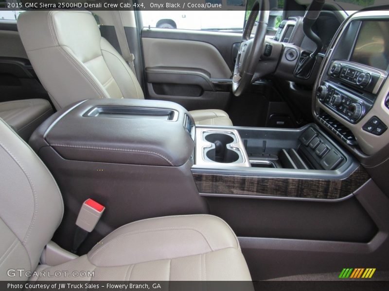 Onyx Black / Cocoa/Dune 2015 GMC Sierra 2500HD Denali Crew Cab 4x4