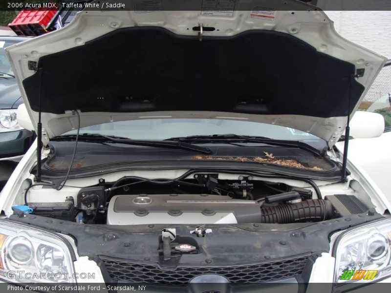 Taffeta White / Saddle 2006 Acura MDX