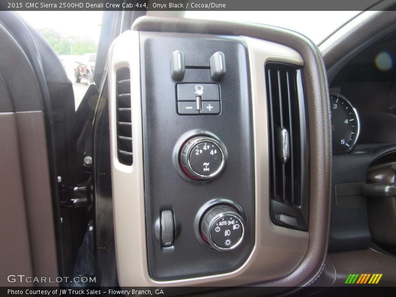 Onyx Black / Cocoa/Dune 2015 GMC Sierra 2500HD Denali Crew Cab 4x4