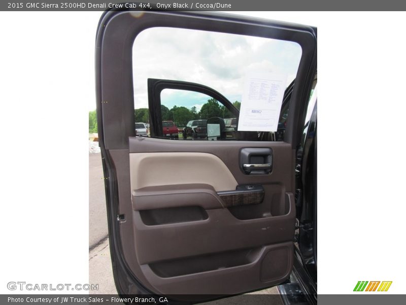 Onyx Black / Cocoa/Dune 2015 GMC Sierra 2500HD Denali Crew Cab 4x4
