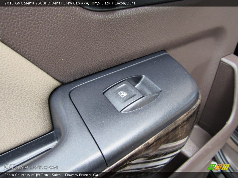 Onyx Black / Cocoa/Dune 2015 GMC Sierra 2500HD Denali Crew Cab 4x4