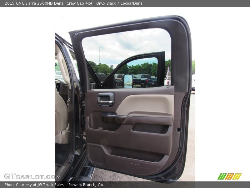 Onyx Black / Cocoa/Dune 2015 GMC Sierra 2500HD Denali Crew Cab 4x4