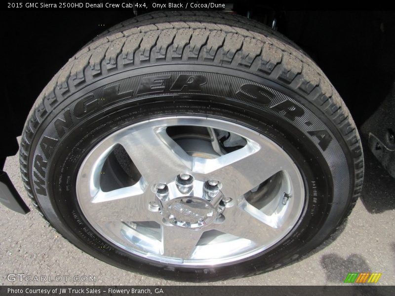 Onyx Black / Cocoa/Dune 2015 GMC Sierra 2500HD Denali Crew Cab 4x4